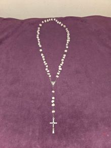 Italian made Stone Rosary Beads