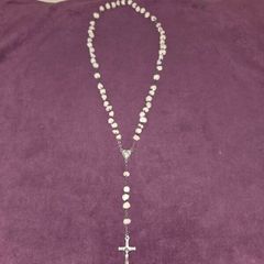 Italian made Stone Rosary Beads