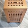 Wooden Storage Box on wheels Image 3