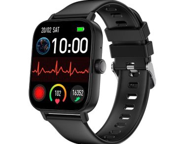 Fashion Smart Watch 1.83" Waterproof Fitness Heart Rate Tracker for Men/Women