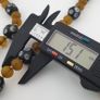 Antique Venetian African Style Eyes & Yellow Brown African Glass Beads Necklaces Image 6
