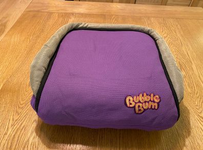 Bubble bum inflatable booster seat