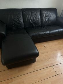 leather corner sofa
