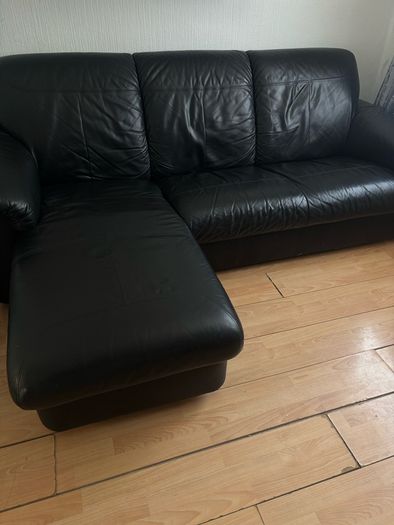 leather corner sofa