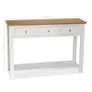 Console Table 118x35x77 cm Solid Oak Wood Image 6