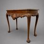 Stunning Carved Mahogany Chippendale Style Console or Side Table Image 5