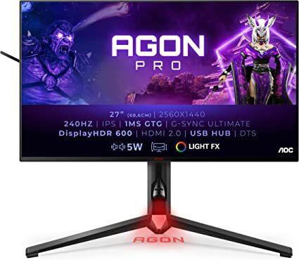 AG274QG AOC 27" Gaming Monitor