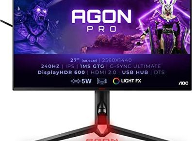 AG274QG AOC 27" Gaming Monitor