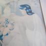 Frames Large Print White And Blue. Image 6