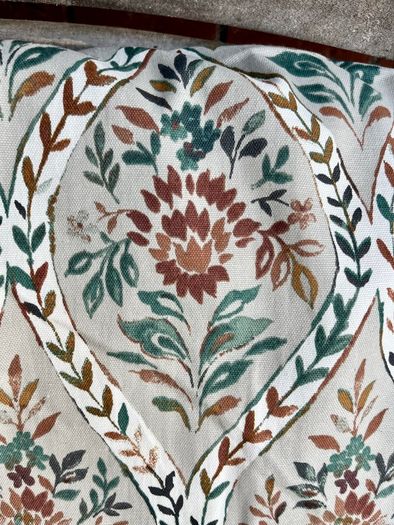 Botanical pattern curtains
