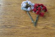 Vintage Satin Ribbon Roses for Sale
