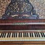 Antique Collard & Collard upright piano Rosewood Collard & Collard upright piano & stool Image 8