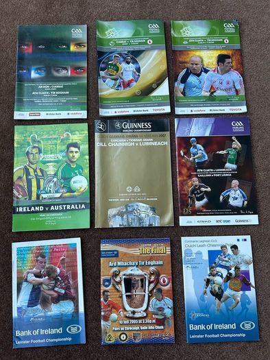GAA Football programmes