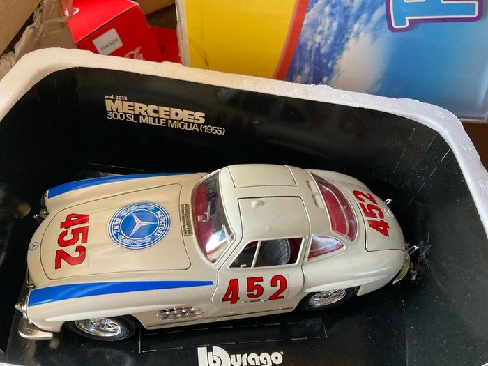 Mercedes 300 SL Mille Miglia 1/18 Burago