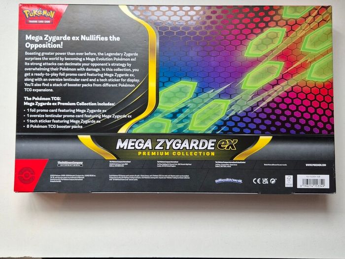 Pokemon TCG Mega Zygarde Ex Premium Collection