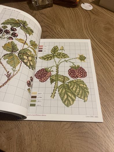 Cross Stitch Herbs, Fruit and Flowers by Sophie Helene (2011)