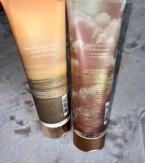 Victorias Secret Bare Vanilla Daydream & Sunrise Waves Fragrance Lotion Bundle 236ml