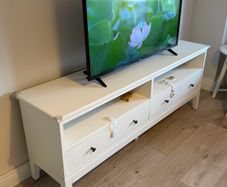 Ikea Hemnes White Tv Unit Tv Bench