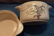arklow pottery honey stone taurine's x 2