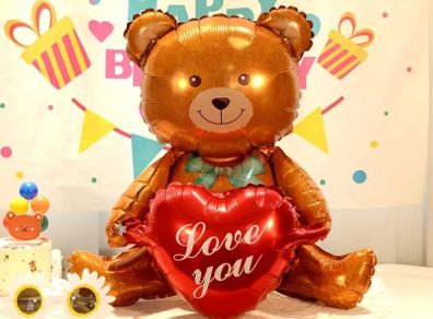 Birthday balloons celebration