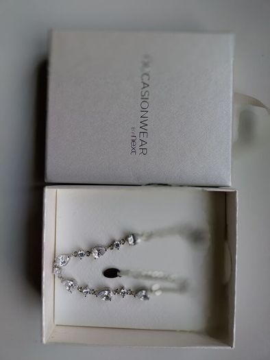 Wedding necklace and earrings