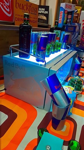 Red Bull vestafrost countertop cooler