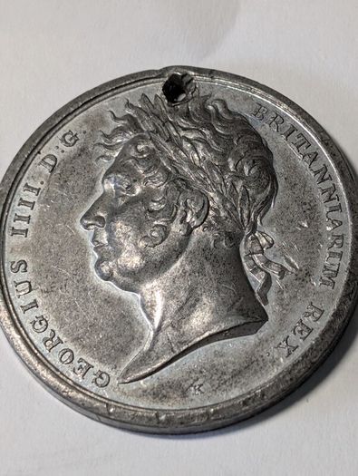 1821 Medal visit to Dublin.