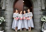 Bridesmaid Dresses & Fur
