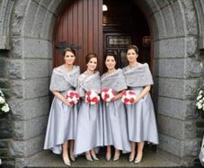 Bridesmaid Dresses & Fur
