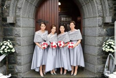 Bridesmaid Dresses & Fur
