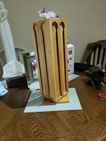 Coffee pod holder wooden