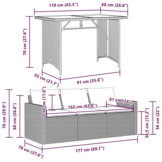 Garden Dining Set