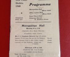 Feis Ceoil Programme 1948