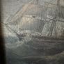 Framed Vintage Maritime Nautical Painting Print - Ships in Rough Seas (34 x 29 cm) Image 3