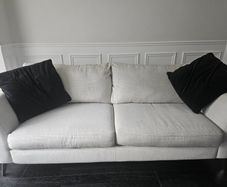 Sofa, Love Seat and Pouffe