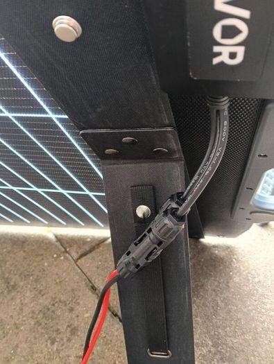 Vevor 100W Bifacial Foldable Solar Panel