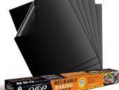 Grill Mat, Set of 6 BBQ Grill Mat Non Stick Barbecue Baking Mat, Teflon Cooking Mats for Electric Grill Gas Charcoal BBQ,