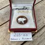 New  9ct Gold Large Lovely Cameo Brooch Image 4