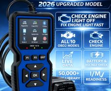 OBD2 Professional 2026 Reader - Ideal for NCT
