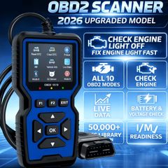 OBD2 Professional 2026 Reader - Ideal for NCT