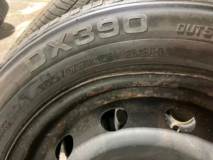 2 wheels 185 65 15 with good tyres