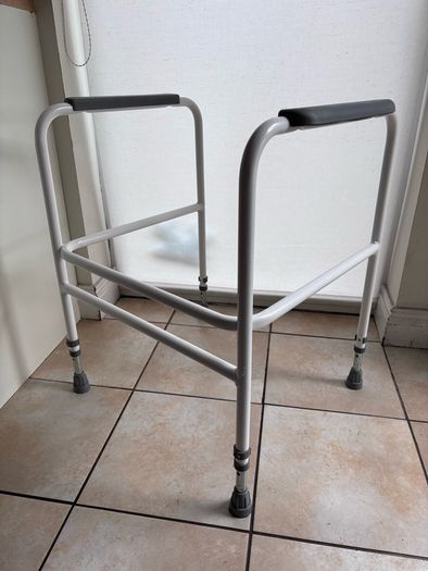 Toilet safety rail