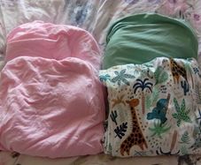 Cotbed sheets