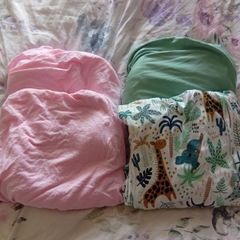 Cotbed sheets