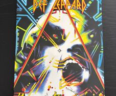 Def Leppard Hysteria music sheet book 1988