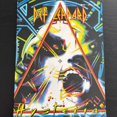 Def Leppard Hysteria music sheet book 1988