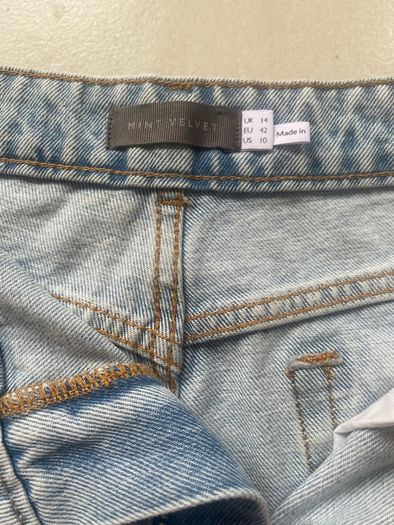 Mint Velvet denim shorts size 14UK