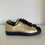 Adidas Star Wars gold custom trainers uk5 Image 3