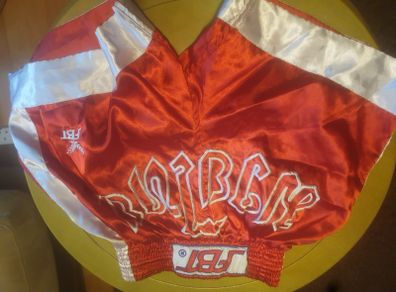 3 pairs 2 x Muay Thai 1 x MMA shorts