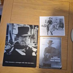 Pale Rider 1985 Press Kit Clint Eastwood